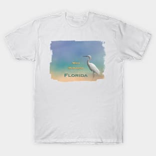 Egret West Melbourne FL T-Shirt